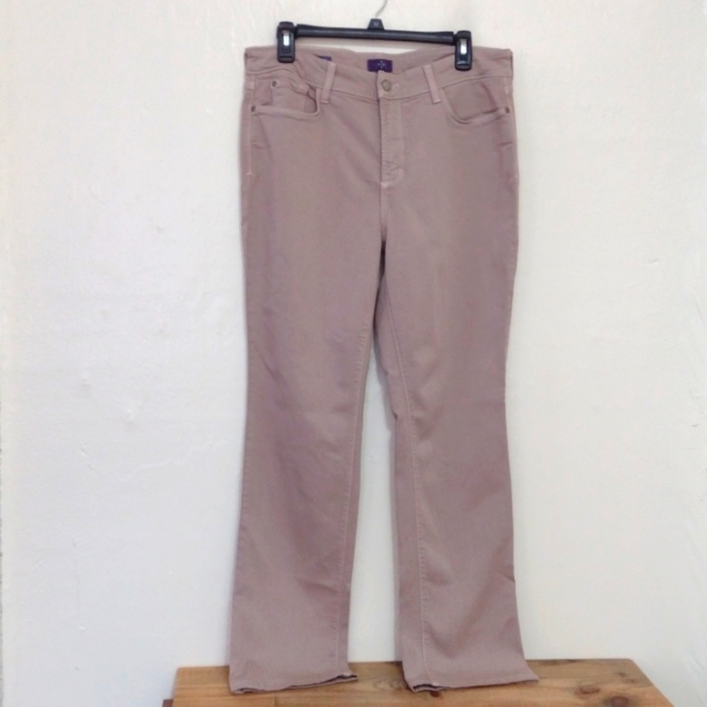 NYDJ Straight Leg Jeans in Dusty Rose